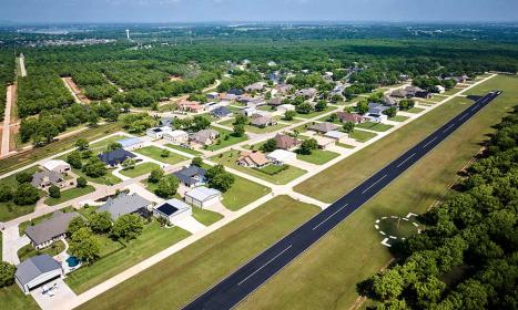 Air Strip of Pecan Plantation